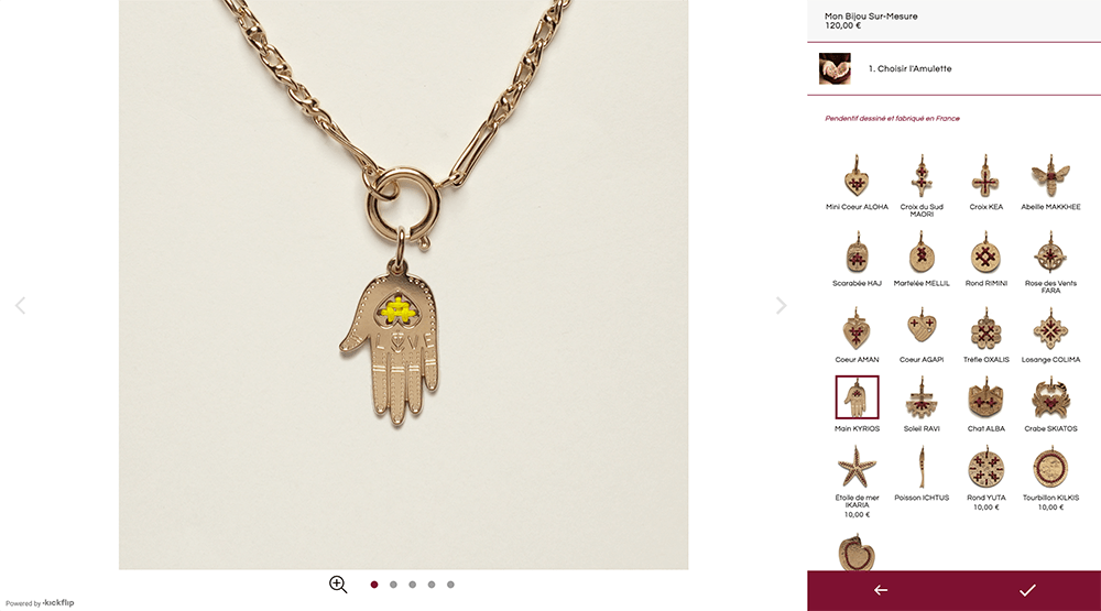 necklace configurator