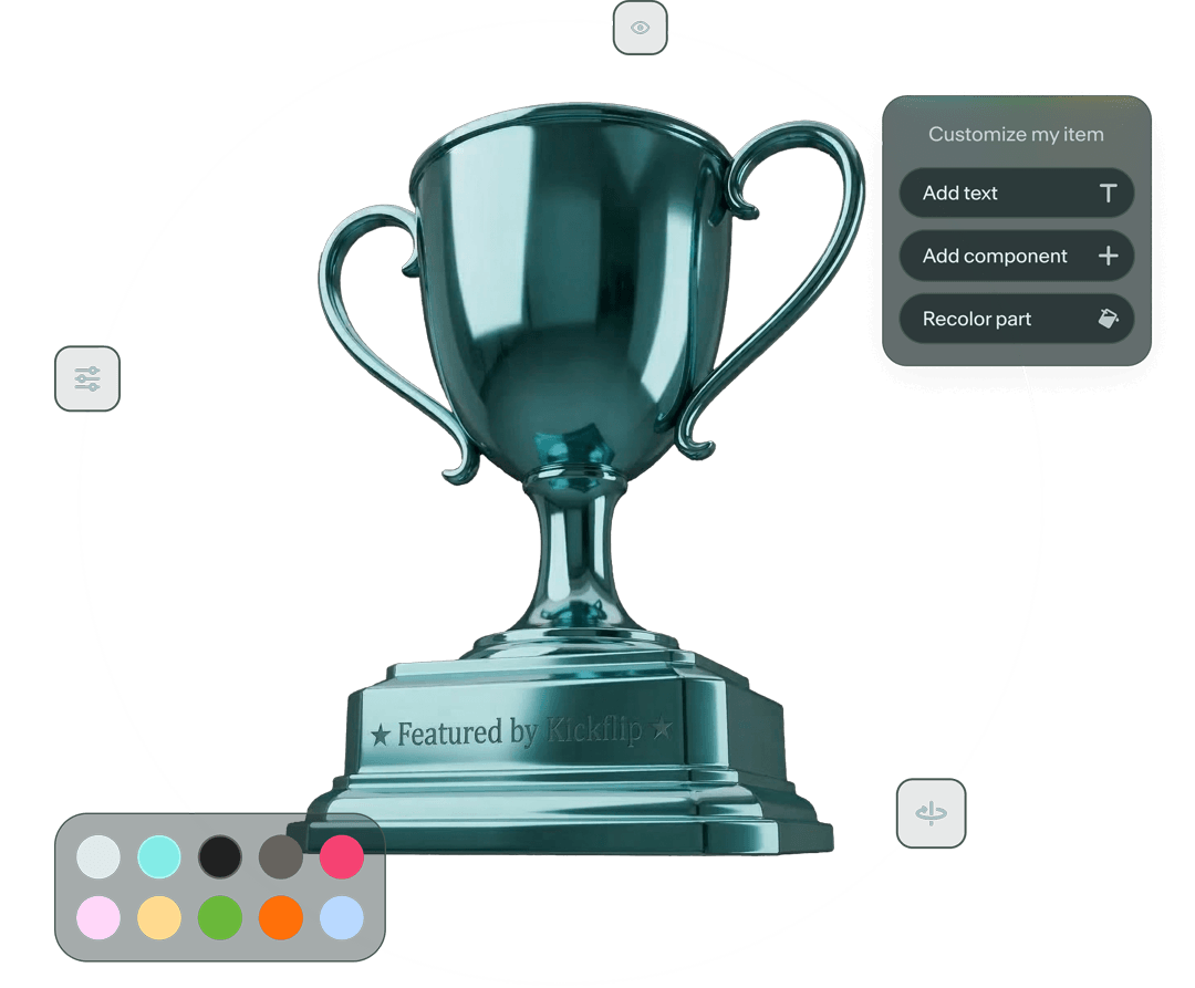 Trophy configurator