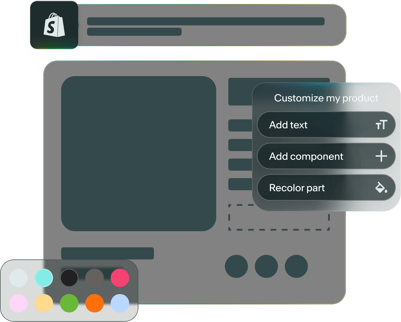 shopify product configurator