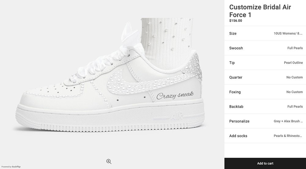 Crazysneak-product-configurator-for-shoes